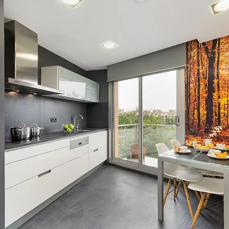 Lodging Beach Penthouse Near Center With Pool Apartment Barcelona