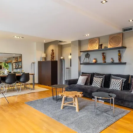 Lodging Beach Penthouse Near Center With Pool Barcelona